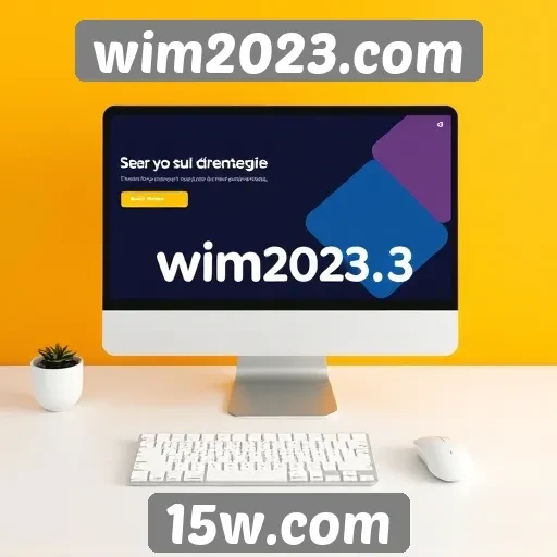 Interface do usuário do wim2023.com recebe atualização significativa