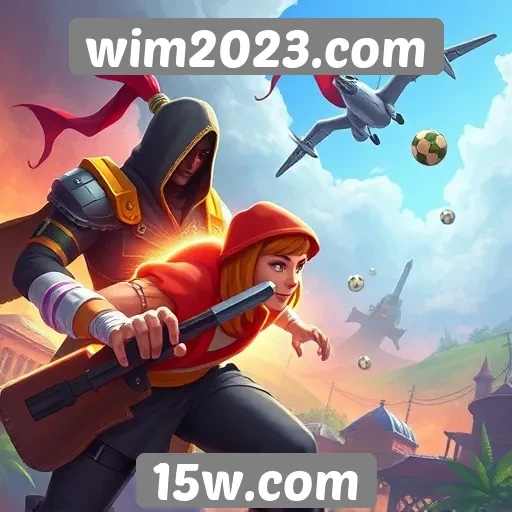 Exploração dos jogos disponíveis no wim2023.com